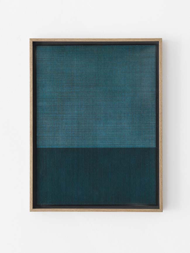 Nightly Images Framed Artwork Minimal String Fabric Artist Düsseldorf