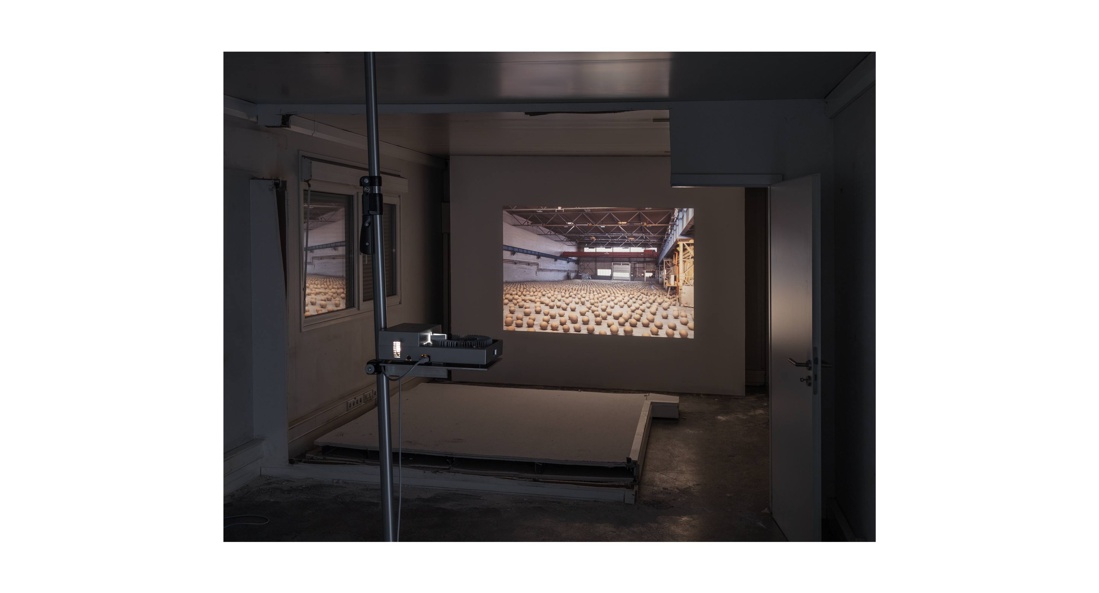 Düsseldorf, Areal Böhler, Halle 09, Exhibition Documentation Dokumenation Kunst Art Artificial Intelligence